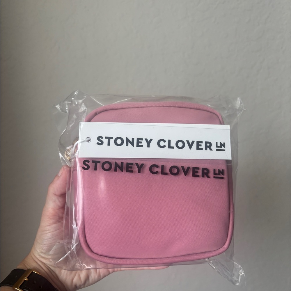 Stoney Clover Lane Mauve Mini Pouch